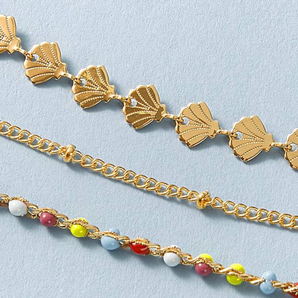 3/$30 💛 3pc Boho Anklet - Picture 4 of 4